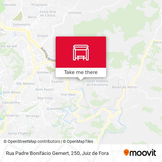 Rua Padre Bonifácio Gemert, 250 map