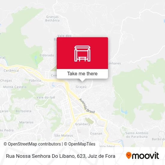 Rua Nossa Senhora Do Líbano, 623 map