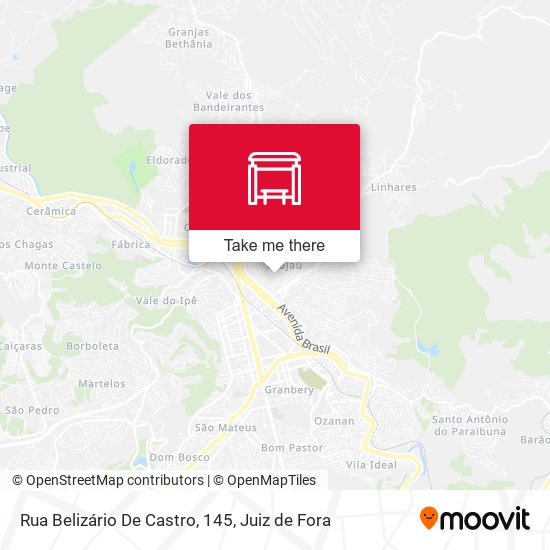 Rua Belizário De Castro, 145 map
