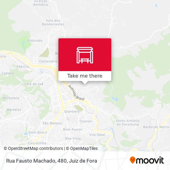 Rua Fausto Machado, 480 map