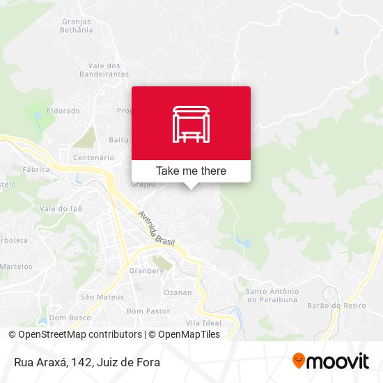 Rua Araxá, 142 map