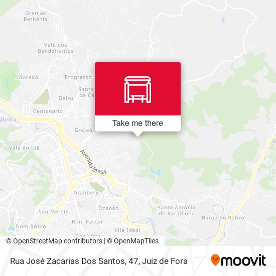 Mapa Rua José Zacarias Dos Santos, 47