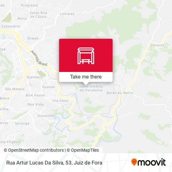Rua Artur Lucas Da Silva, 53 map
