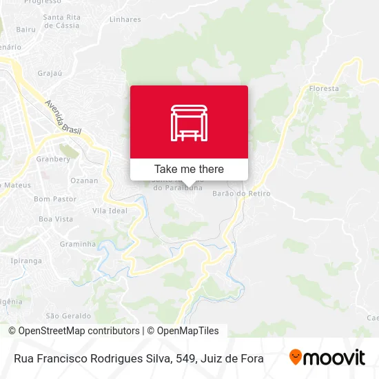 Rua Francisco Rodrigues Silva, 549 map