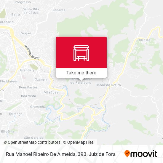 Rua Manoel Ribeiro De Almeida, 393 map