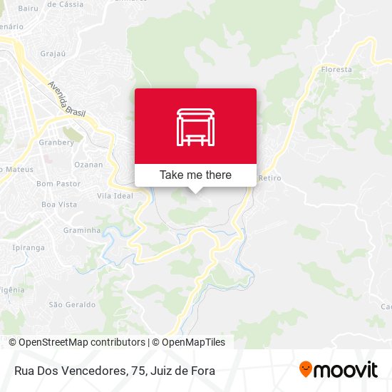 Rua Dos Vencedores, 75 map