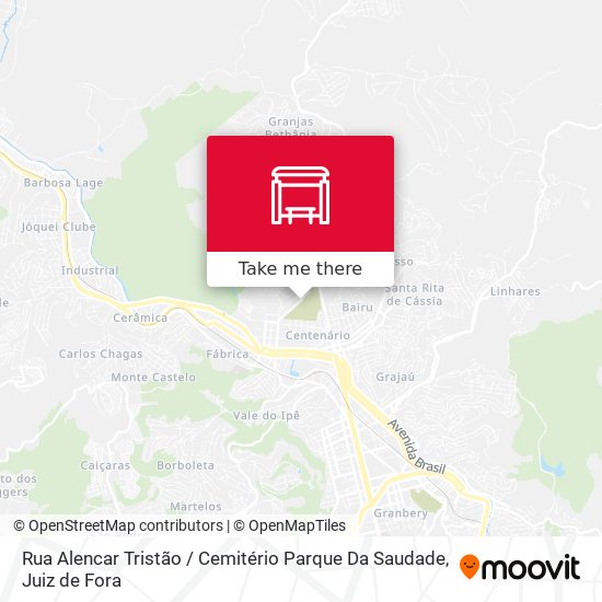 Rua Alencar Tristão / Cemitério Parque Da Saudade map