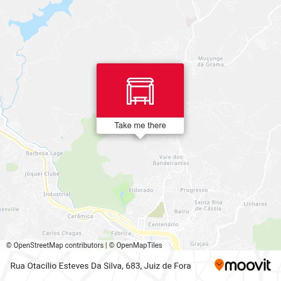 Rua Otacílio Esteves Da Silva, 683 map