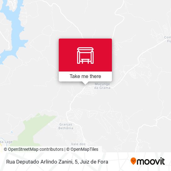 Rua Deputado Arlíndo Zanini, 5 map