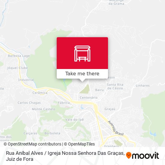 Rua Aníbal Alves / Igreja Nossa Senhora Das Graças map