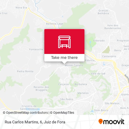 Rua Carlos Martins, 6 map