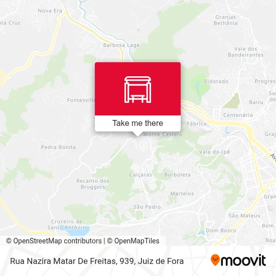 Rua Nazira Matar De Freitas, 939 map