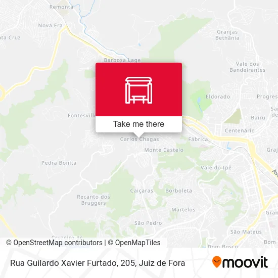 Rua Guilardo Xavier Furtado, 205 map