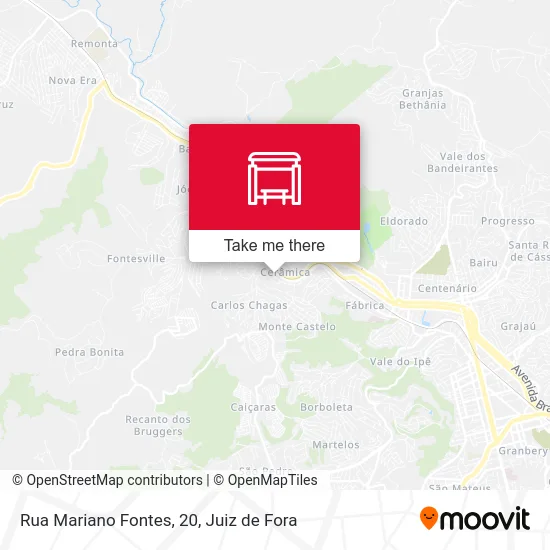 Rua Mariano Fontes, 20 map