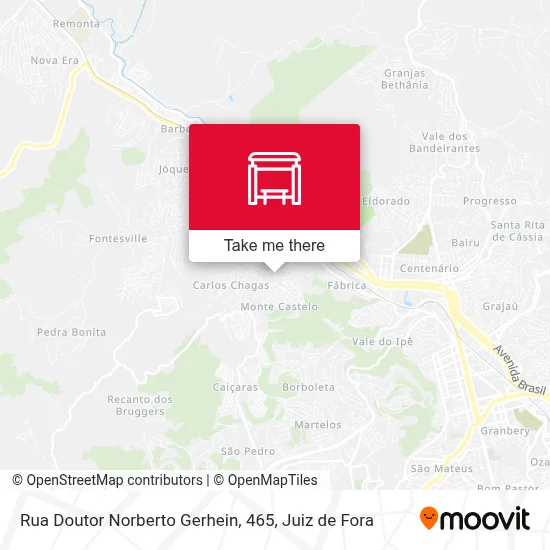 Rua Doutor Norberto Gerhein, 465 map