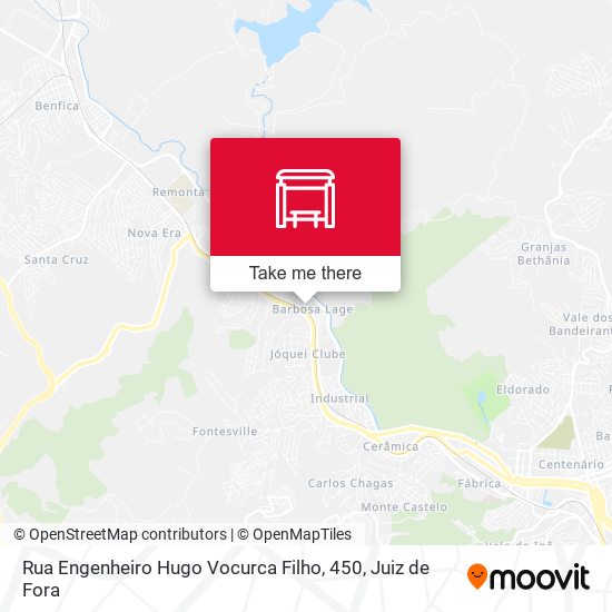 Rua Engenheiro Hugo Vocurca Filho, 450 map