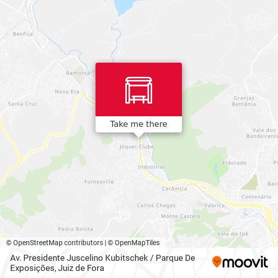 Av. Presidente Juscelino Kubitschek / Parque De Exposições map