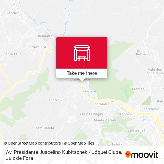 Av. Presidente Juscelino Kubitschek / Jóquei Clube map