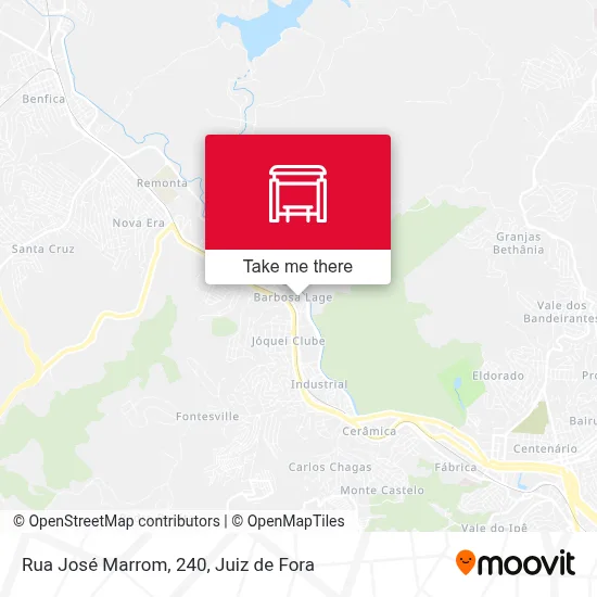 Rua José Marrom, 240 map