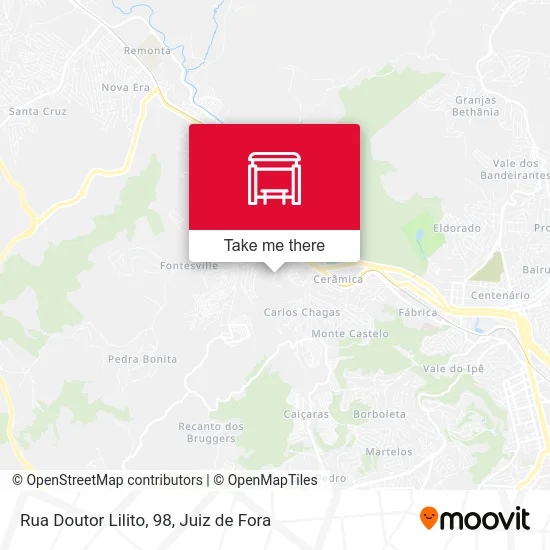 Rua Doutor Lilito, 98 map