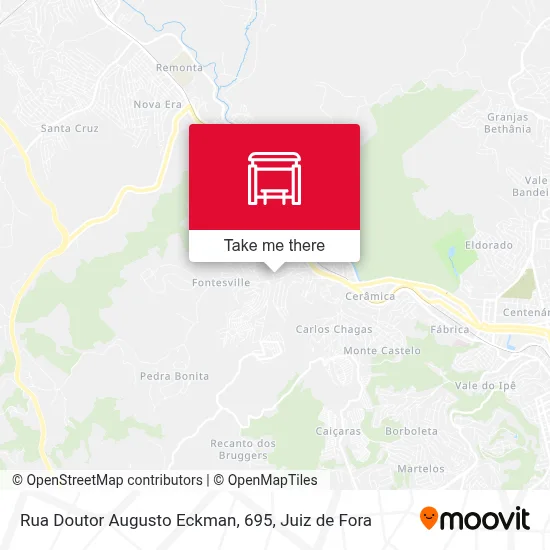 Rua Doutor Augusto Eckman, 695 map