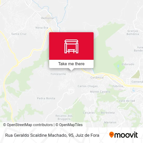 Rua Geraldo Scaldine Machado, 95 map