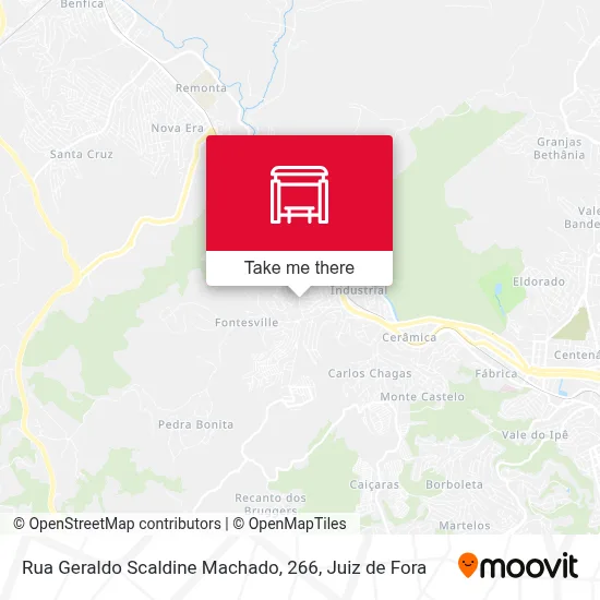 Rua Geraldo Scaldine Machado, 266 map