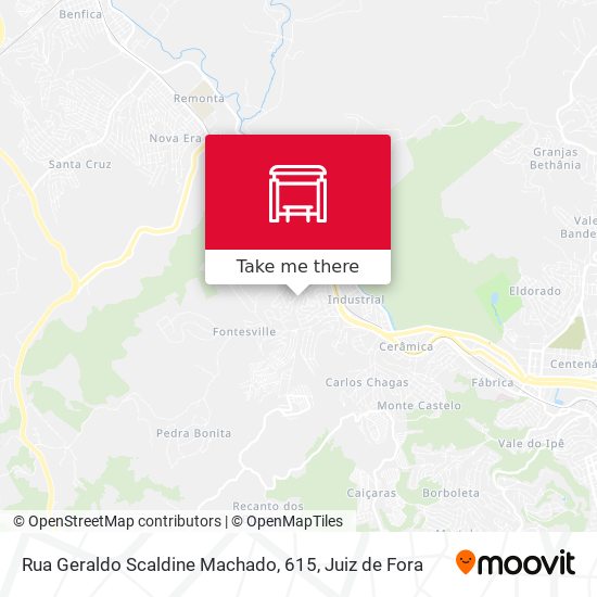 Rua Geraldo Scaldine Machado, 615 map