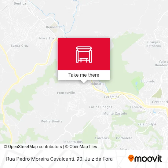 Rua Pedro Moreira Cavalcanti, 90 map