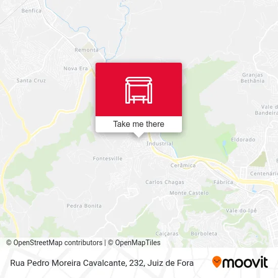 Rua Pedro Moreira Cavalcante, 232 map