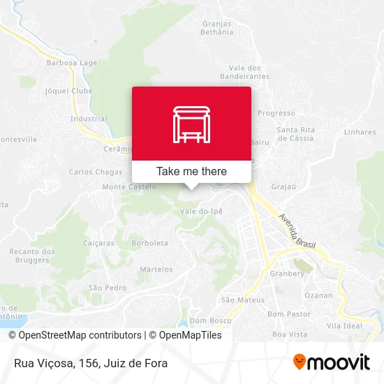 Rua Viçosa, 156 map