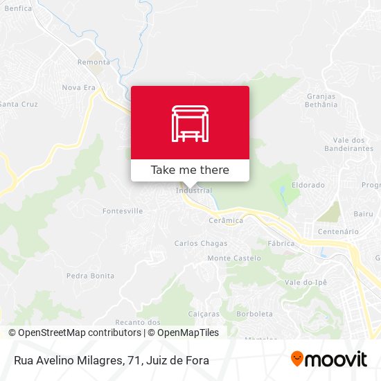 Rua Avelino Milagres, 71 map