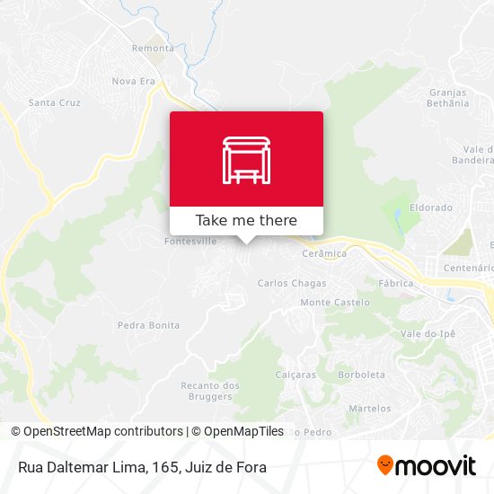 Rua Daltemar Lima, 165 map