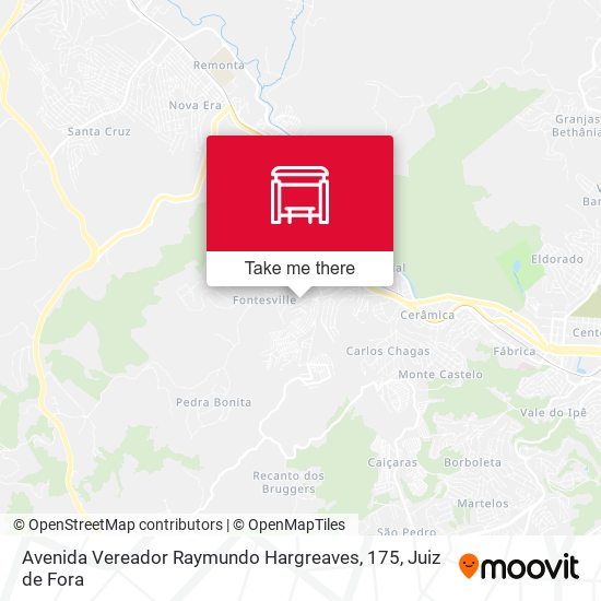 Mapa Avenida Vereador Raymundo Hargreaves, 175