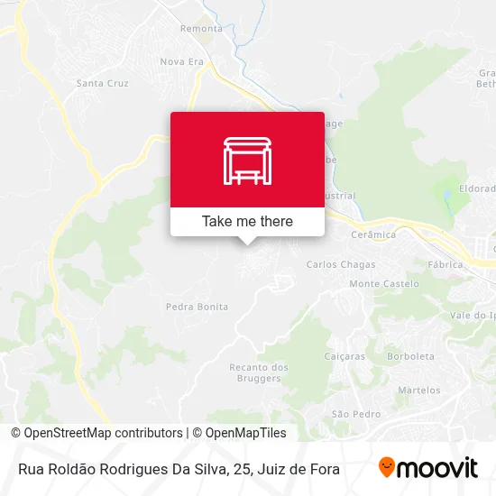 Rua Roldão Rodrigues Da Silva, 25 map