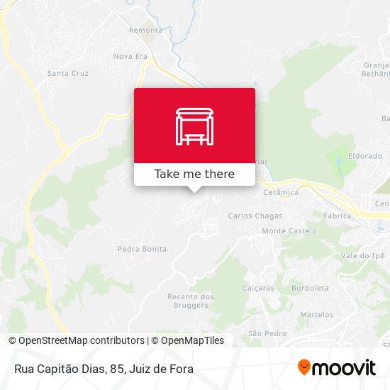 Rua Capitão Dias, 85 map