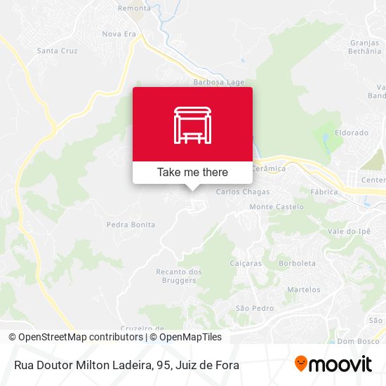 Rua Doutor Milton Ladeira, 95 map