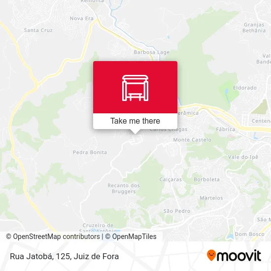 Rua Jatobá, 125 map