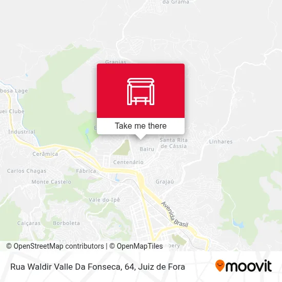 Rua Waldir Valle Da Fonseca, 64 map