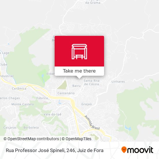 Rua Professor José Spineli, 246 map