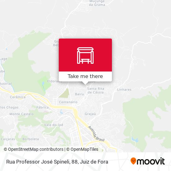 Rua Professor José Spineli, 88 map