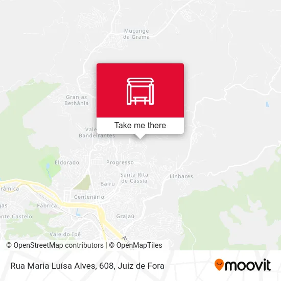 Rua Maria Luísa Alves, 608 map