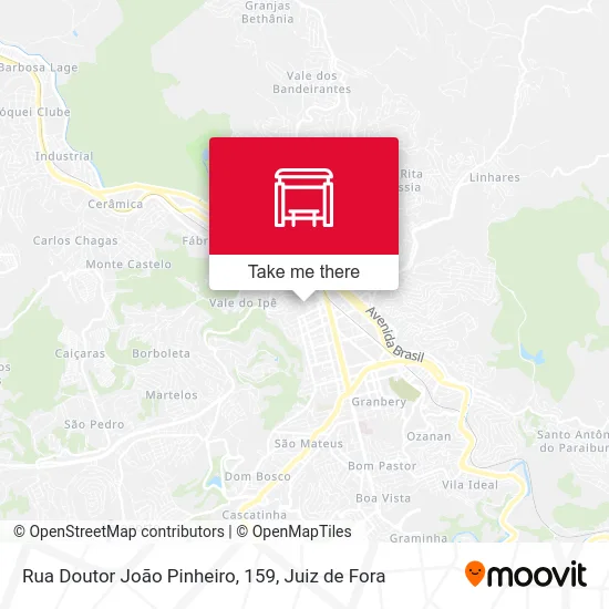Rua Doutor João Pinheiro, 159 map