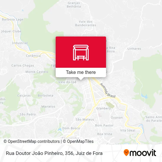 Rua Doutor João Pinheiro, 356 map