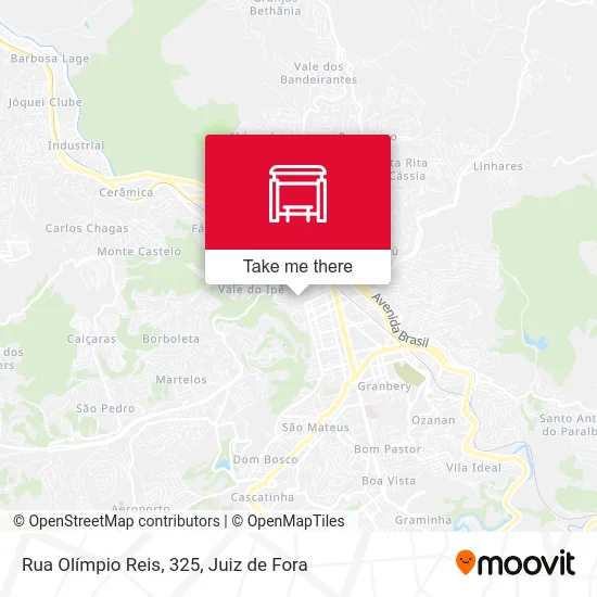 Rua Olímpio Reis, 325 map