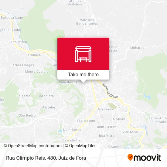 Rua Olímpio Reis, 480 map