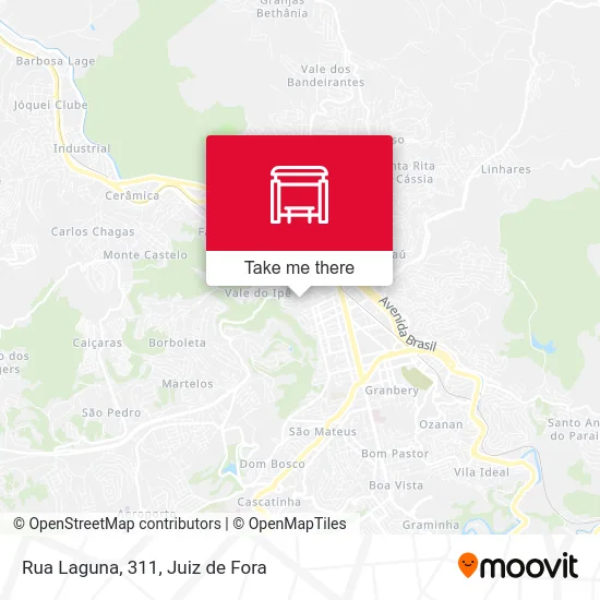 Rua Laguna, 311 map