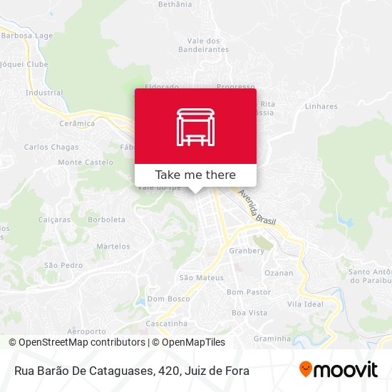 Rua Barão De Cataguases, 420 map