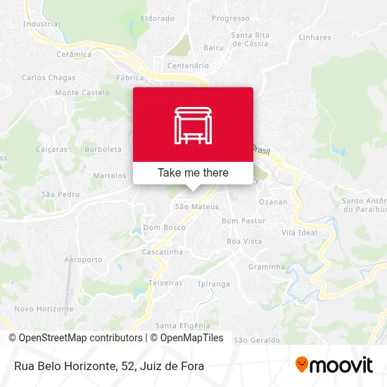 Rua Belo Horizonte, 52 map