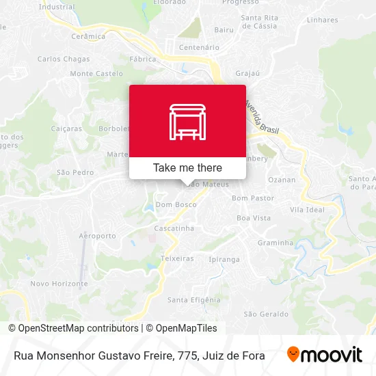 Rua Monsenhor Gustavo Freire, 775 map